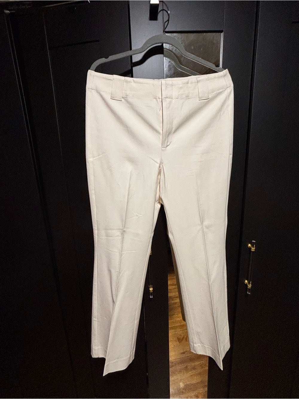 NIC+ZOE Ivory Tailored Pants